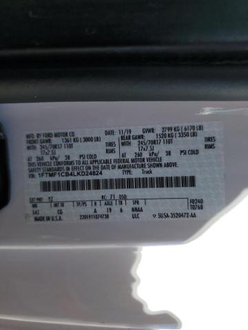 Photo 12 VIN: 1FTMF1CB4LKD24824 - FORD F150 