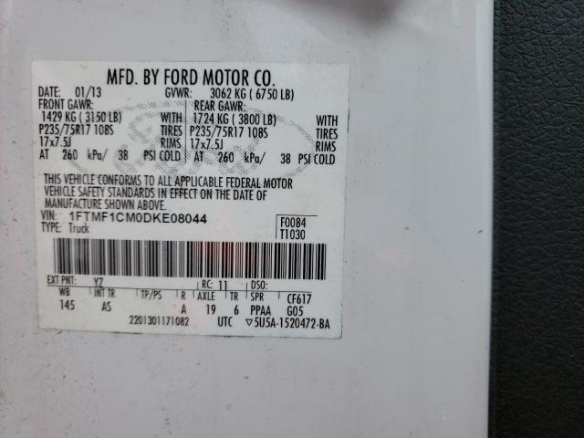 Photo 9 VIN: 1FTMF1CM0DKE08044 - FORD F150 