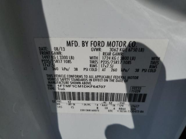 Photo 12 VIN: 1FTMF1CM1DKF64707 - FORD F150 