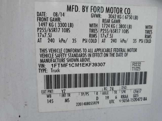 Photo 11 VIN: 1FTMF1CM1EKF39307 - FORD F150 