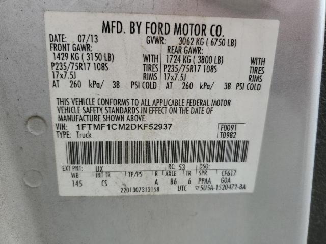 Photo 11 VIN: 1FTMF1CM2DKF52937 - FORD ALL MODELS 