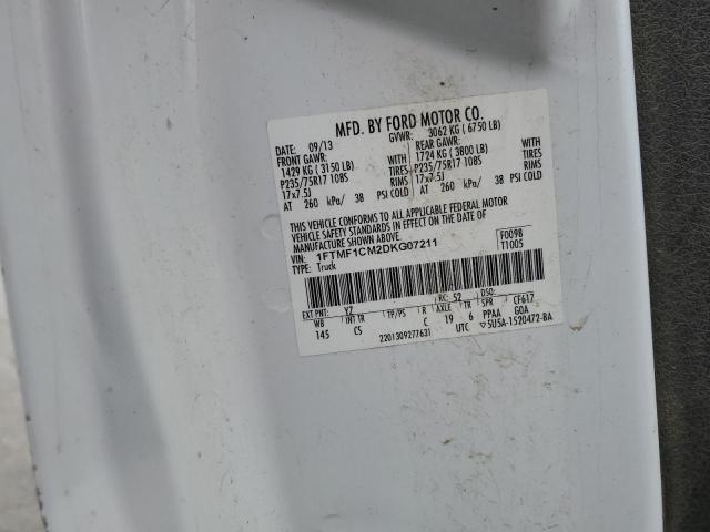 Photo 11 VIN: 1FTMF1CM2DKG07211 - FORD F150 