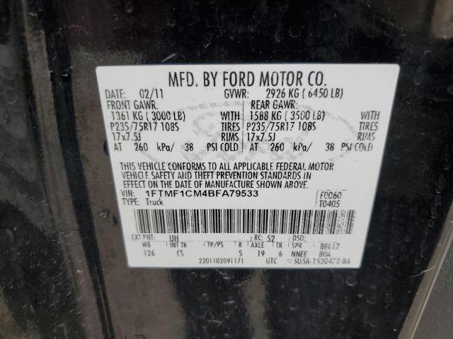 Photo 11 VIN: 1FTMF1CM4BFA79533 - FORD F150 