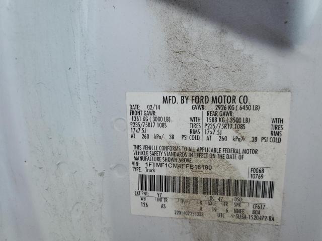 Photo 9 VIN: 1FTMF1CM4EFB18190 - FORD F150 