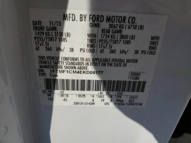 Photo 11 VIN: 1FTMF1CM4EKD09177 - FORD F150 