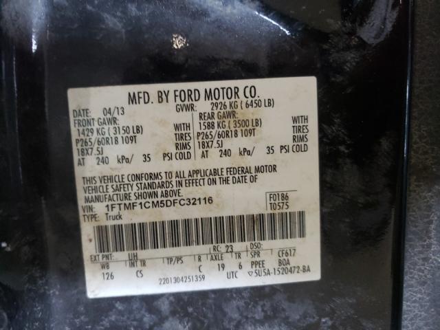 Photo 9 VIN: 1FTMF1CM5DFC32116 - FORD F150 