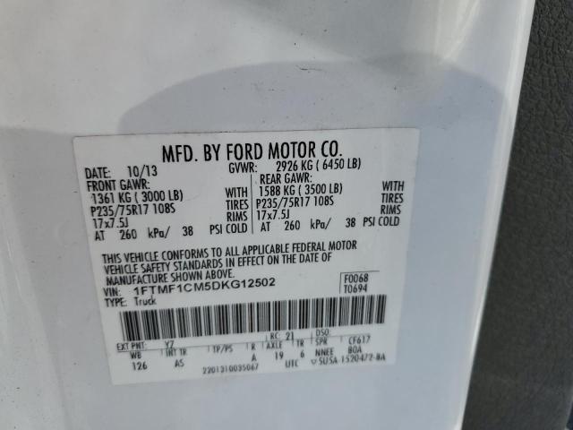 Photo 11 VIN: 1FTMF1CM5DKG12502 - FORD F150 