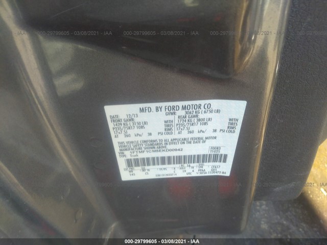 Photo 8 VIN: 1FTMF1CM5EKD00942 - FORD F-150 