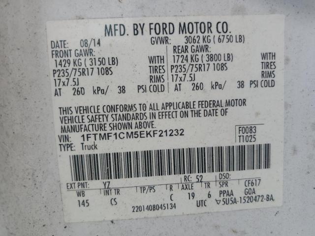 Photo 11 VIN: 1FTMF1CM5EKF21232 - FORD ALL MODELS 