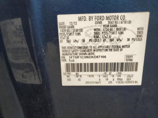 Photo 11 VIN: 1FTMF1CM6DKD87166 - FORD F150 