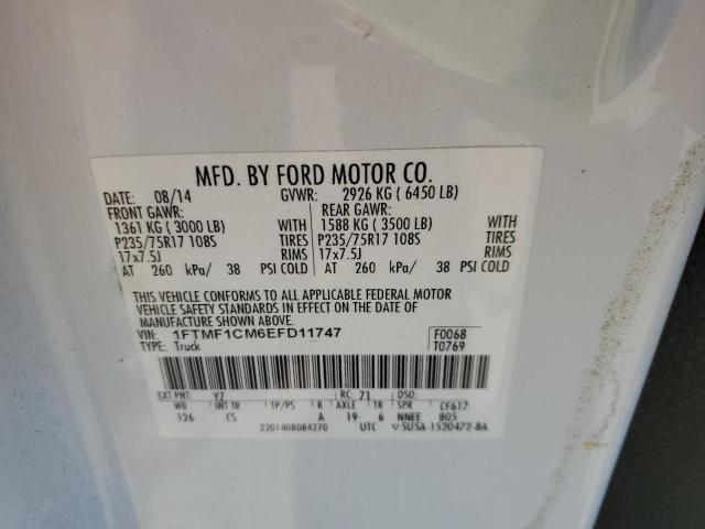 Photo 9 VIN: 1FTMF1CM6EFD11747 - FORD F150 