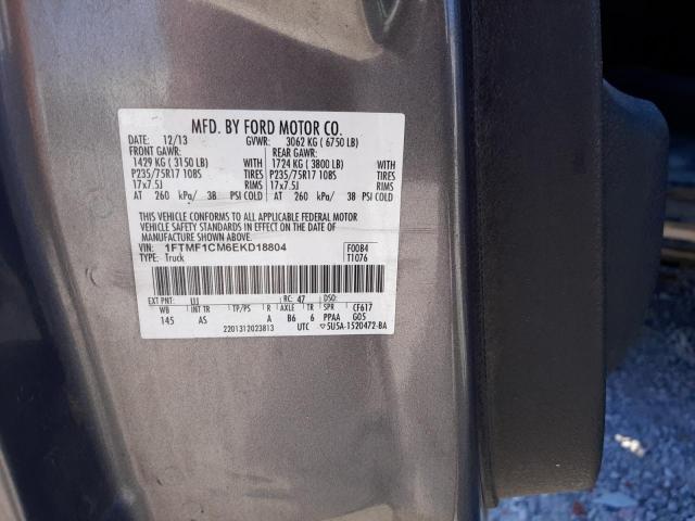 Photo 12 VIN: 1FTMF1CM6EKD18804 - FORD F150 