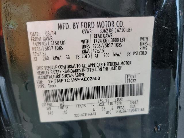 Photo 11 VIN: 1FTMF1CM6EKE02508 - FORD F150 