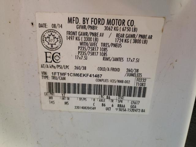 Photo 11 VIN: 1FTMF1CM6EKF41487 - FORD F150 