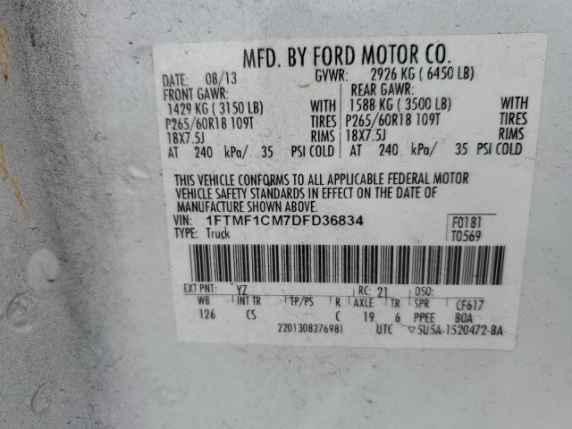 Photo 11 VIN: 1FTMF1CM7DFD36834 - FORD ALL MODELS 