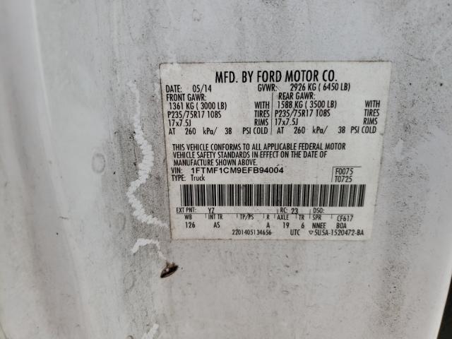 Photo 9 VIN: 1FTMF1CM9EFB94004 - FORD F150 