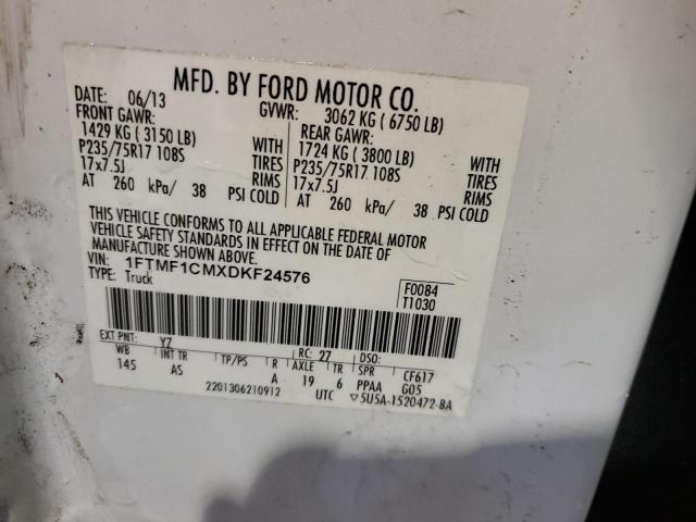 Photo 11 VIN: 1FTMF1CMXDKF24576 - FORD F150 