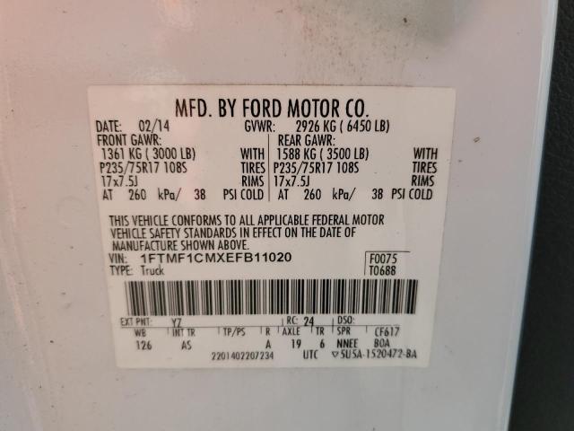 Photo 9 VIN: 1FTMF1CMXEFB11020 - FORD F150 