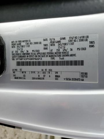 Photo 11 VIN: 1FTMF1CP1GKF62213 - FORD F150 