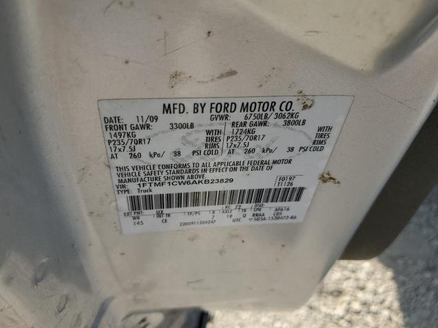 Photo 11 VIN: 1FTMF1CW6AKB23829 - FORD F150 