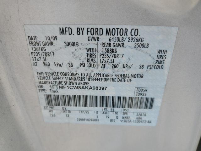 Photo 11 VIN: 1FTMF1CW8AKA98397 - FORD F150 