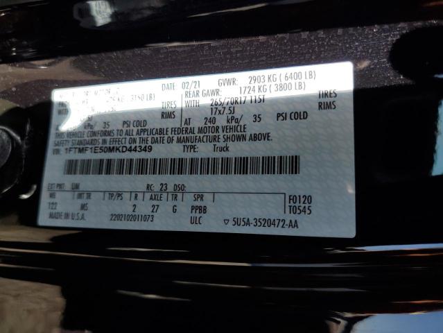 Photo 11 VIN: 1FTMF1E50MKD44349 - FORD F150 