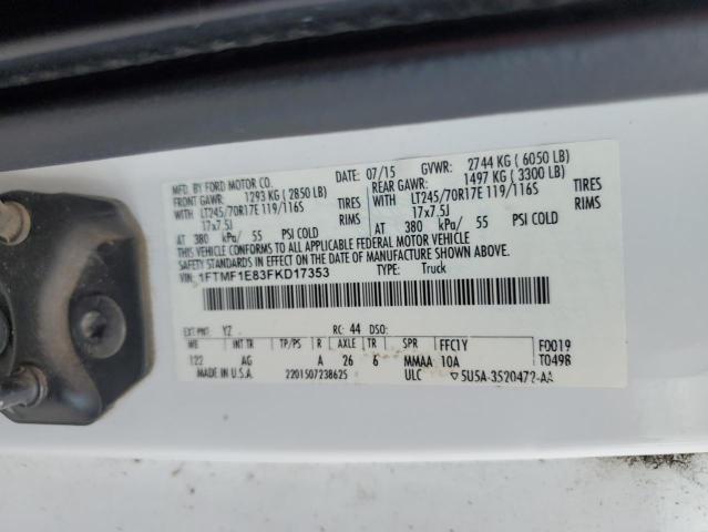 Photo 11 VIN: 1FTMF1E83FKD17353 - FORD F150 