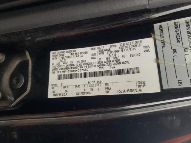 Photo 9 VIN: 1FTMF1E86HKC87560 - FORD F150 