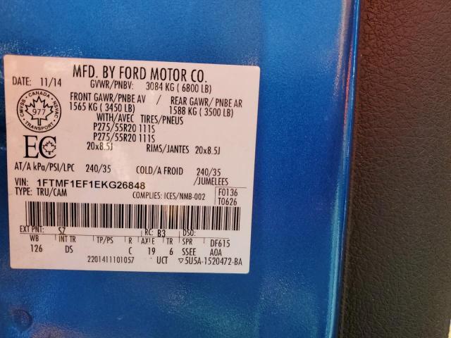 Photo 11 VIN: 1FTMF1EF1EKG26848 - FORD F150 