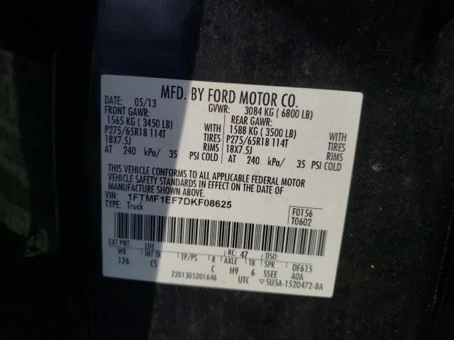 Photo 11 VIN: 1FTMF1EF7DKF08625 - FORD F150 