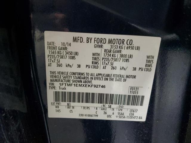 Photo 11 VIN: 1FTMF1EMXEKF92746 - FORD F150 