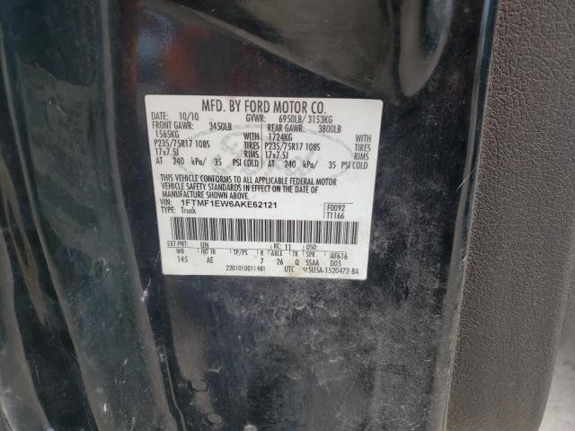 Photo 9 VIN: 1FTMF1EW6AKE62121 - FORD F150 