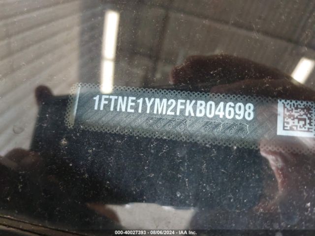 Photo 8 VIN: 1FTNE1YM2FKB04698 - FORD TRANSIT 