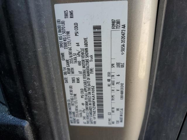 Photo 9 VIN: 1FTNE1ZM6FKA11052 - FORD TRANSIT T- 