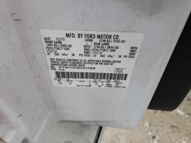 Photo 11 VIN: 1FTNF1CF9EKD17409 - FORD ALL MODELS 