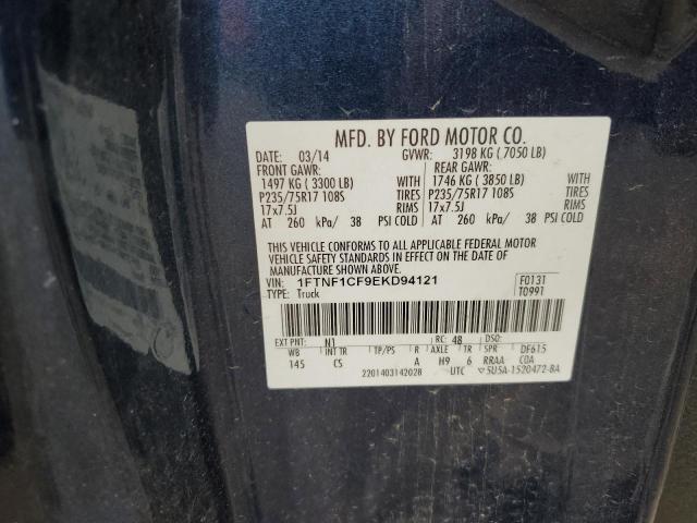 Photo 11 VIN: 1FTNF1CF9EKD94121 - FORD F150 