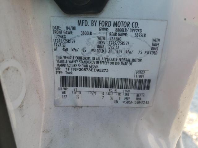 Photo 11 VIN: 1FTNF20578ED95272 - FORD F250 