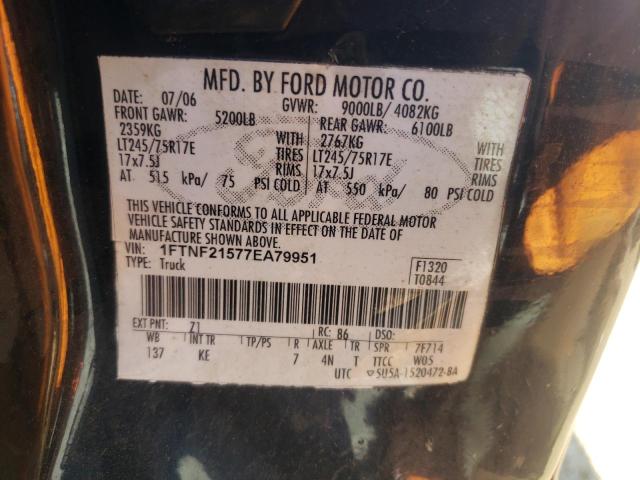 Photo 11 VIN: 1FTNF21577EA79951 - FORD F250 