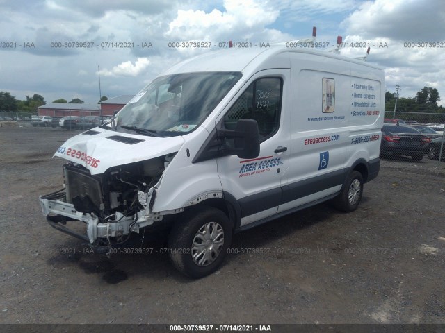 Photo 1 VIN: 1FTNR1CM9FKA14363 - FORD TRANSIT CARGO VAN 