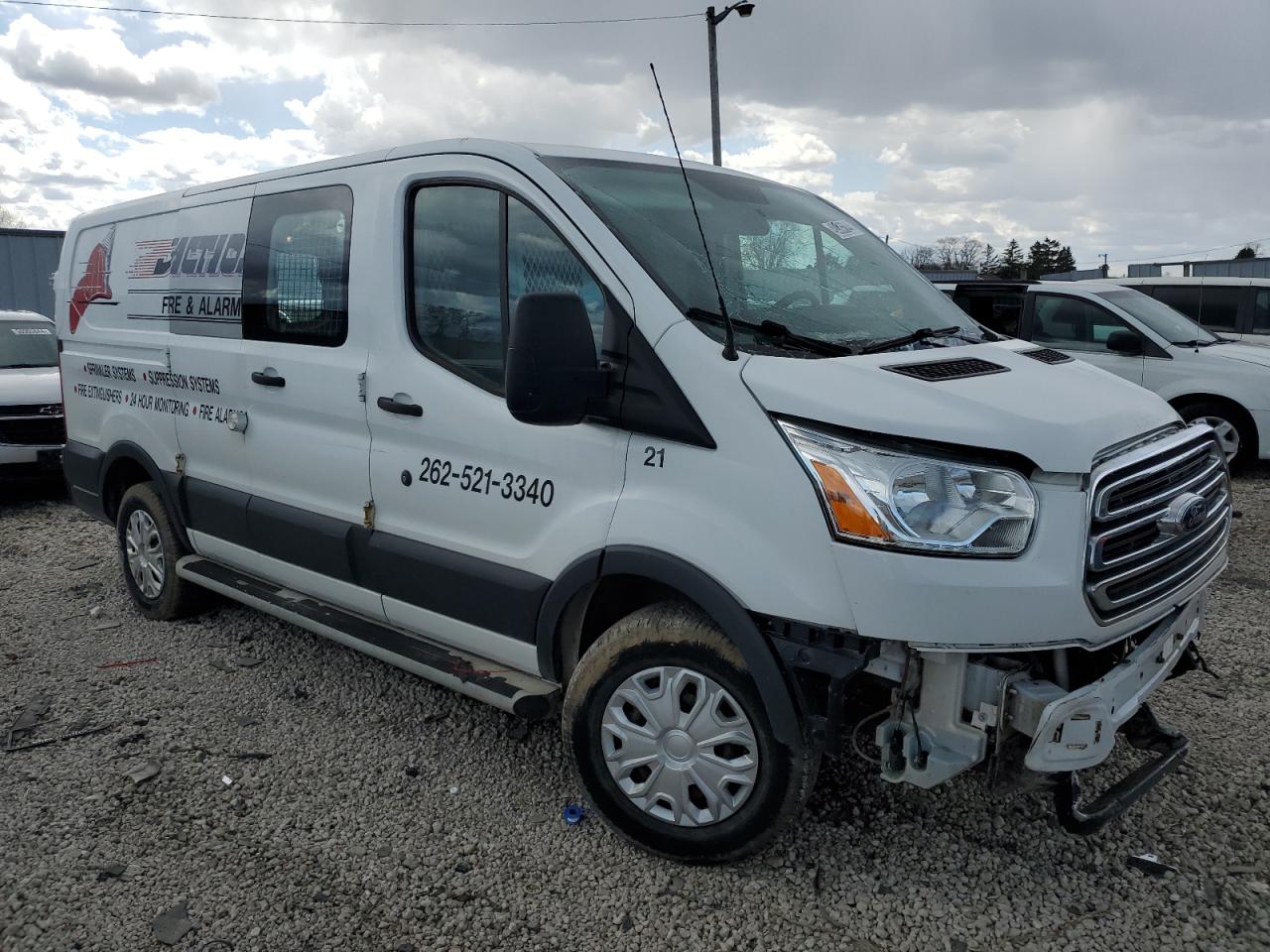 Photo 3 VIN: 1FTNR1ZM4FKA35063 - FORD TRANSIT 