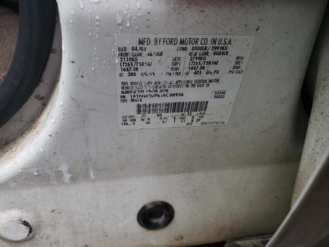 Photo 11 VIN: 1FTNW20P83EC88936 - FORD F250 