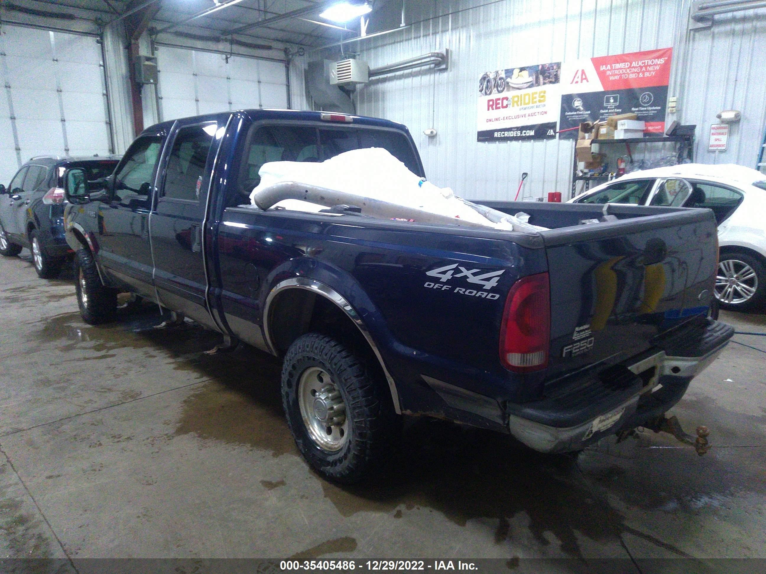 Photo 2 VIN: 1FTNW21F21EA24470 - FORD F250 