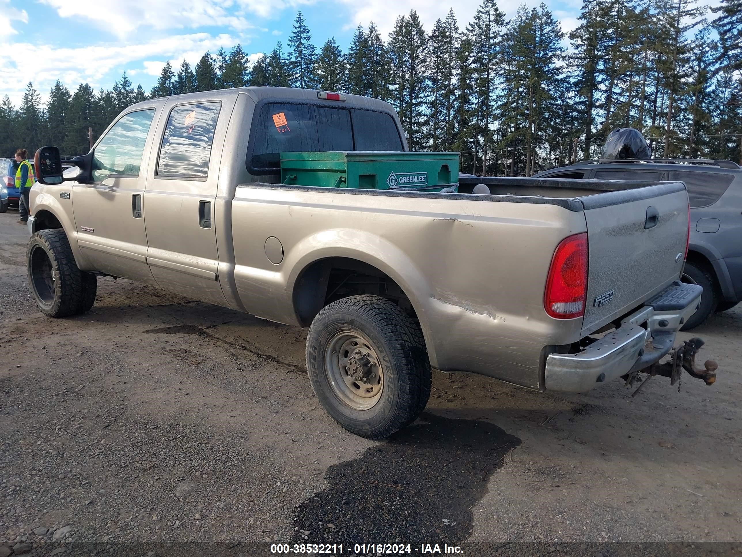 Photo 2 VIN: 1FTNW21P63EB36684 - FORD F250 