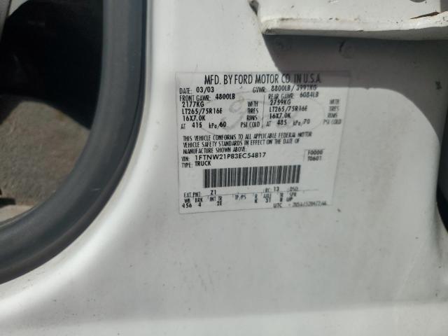 Photo 12 VIN: 1FTNW21P83EC54817 - FORD F250 SUPER 