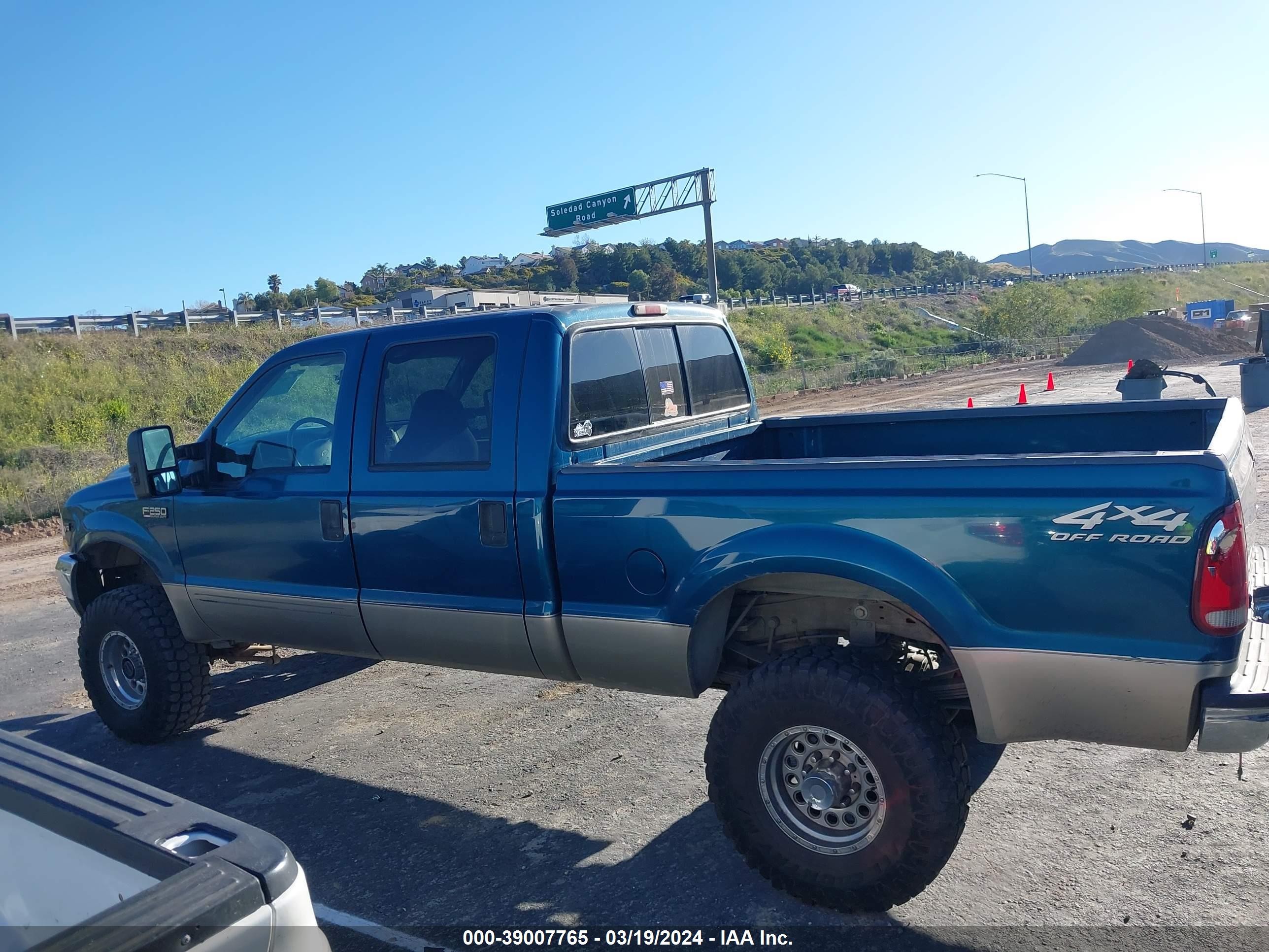 Photo 12 VIN: 1FTNW21S6YED35746 - FORD F250 