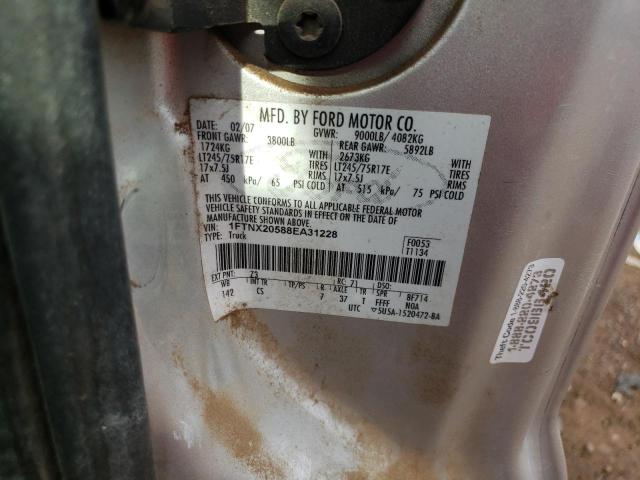 Photo 11 VIN: 1FTNX20588EA31228 - FORD F250 SUPER 