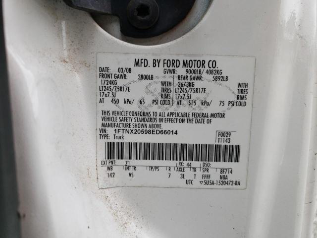 Photo 11 VIN: 1FTNX20598ED66014 - FORD F250 