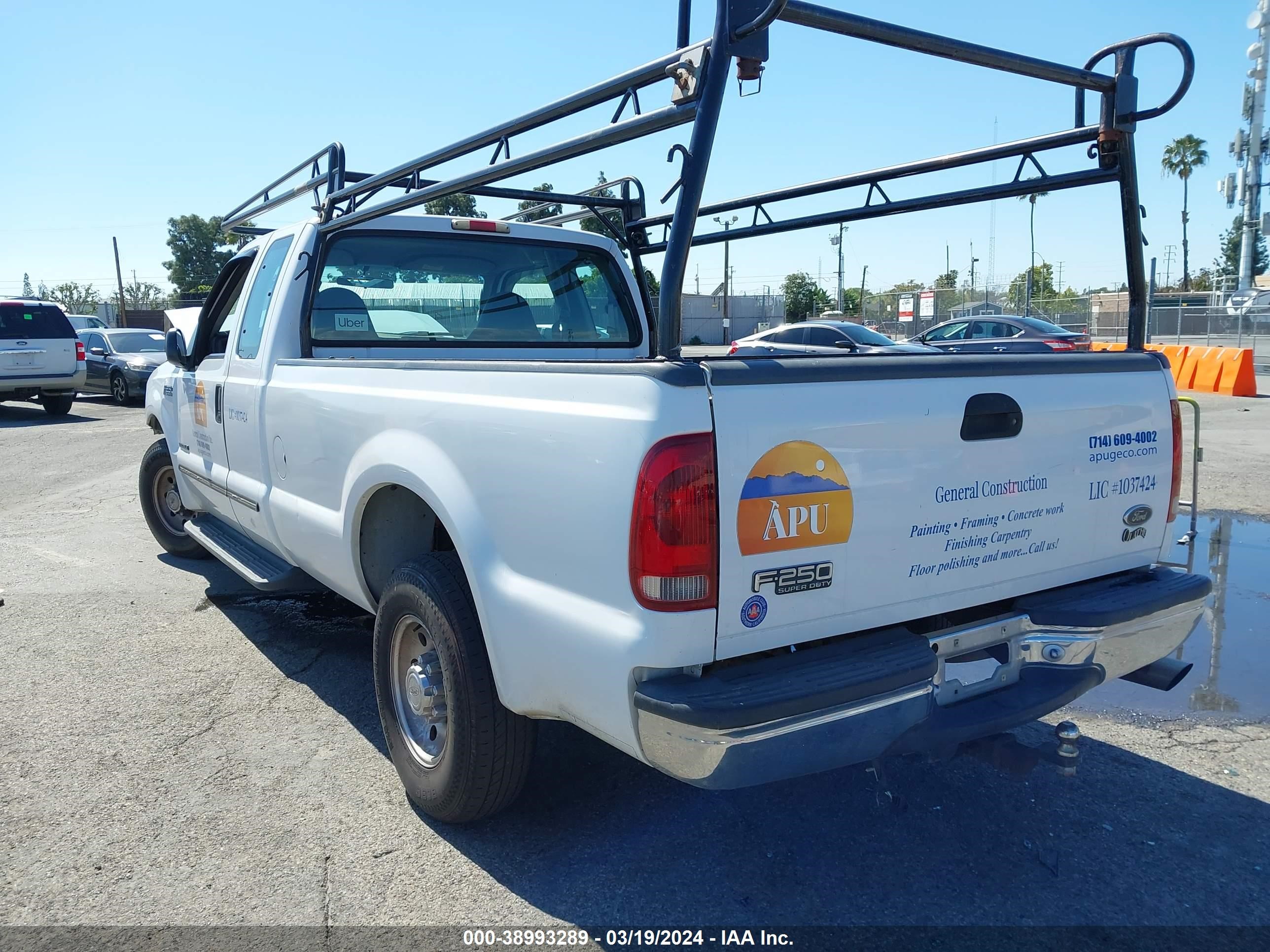 Photo 2 VIN: 1FTNX20F5YEA61280 - FORD F250 