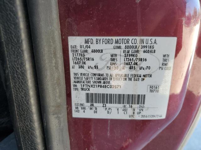 Photo 11 VIN: 1FTNX21P84EC02571 - FORD F250 SUPER 