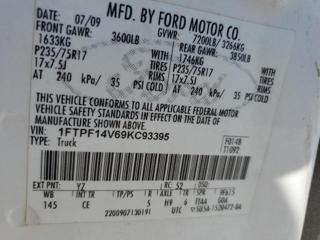 Photo 11 VIN: 1FTPF14V69KC93395 - FORD F150 